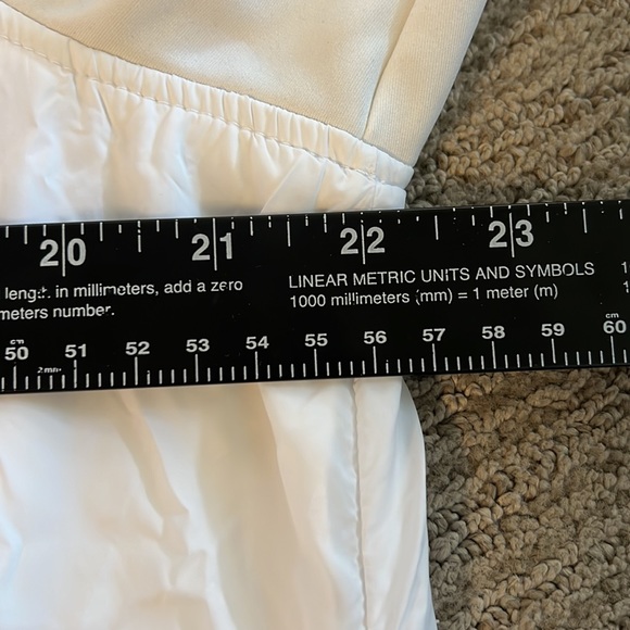 Tangerine white women’s lightweight full zip workout warmup jacket SZ XL - Picture 11 of 13